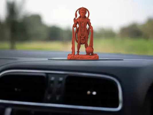 Lord Hanuman Car Dashboard Murti